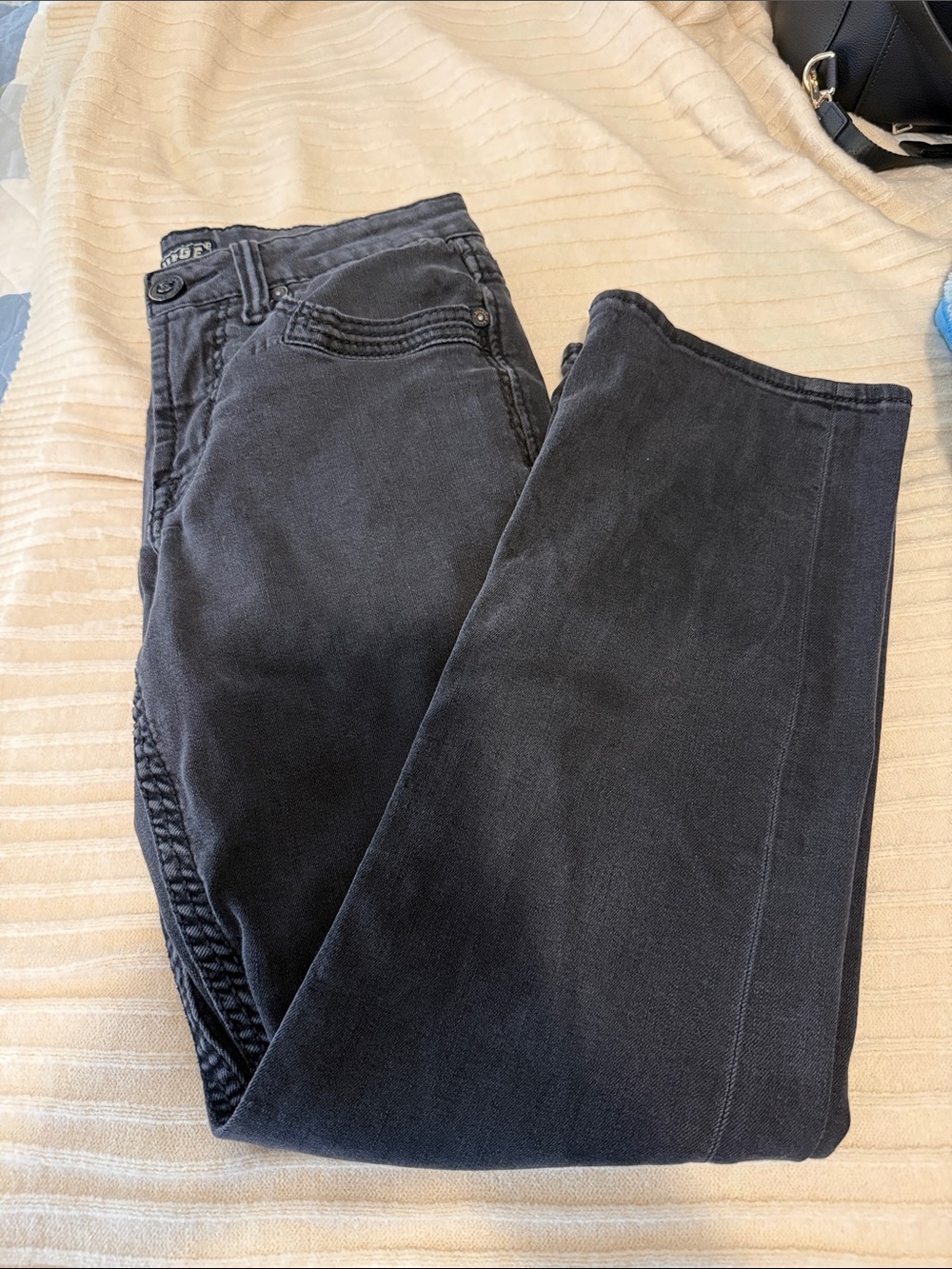 Salvage supply company jeans